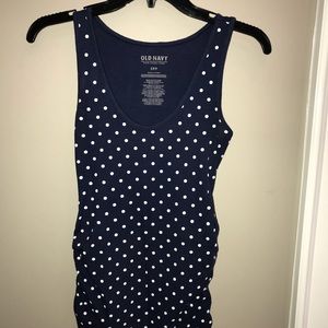 Maternity Polka Dot Tank Top